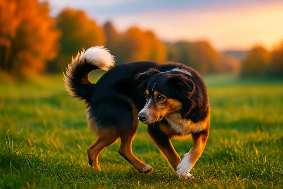mon chien tourne en rond - chien qui tourne