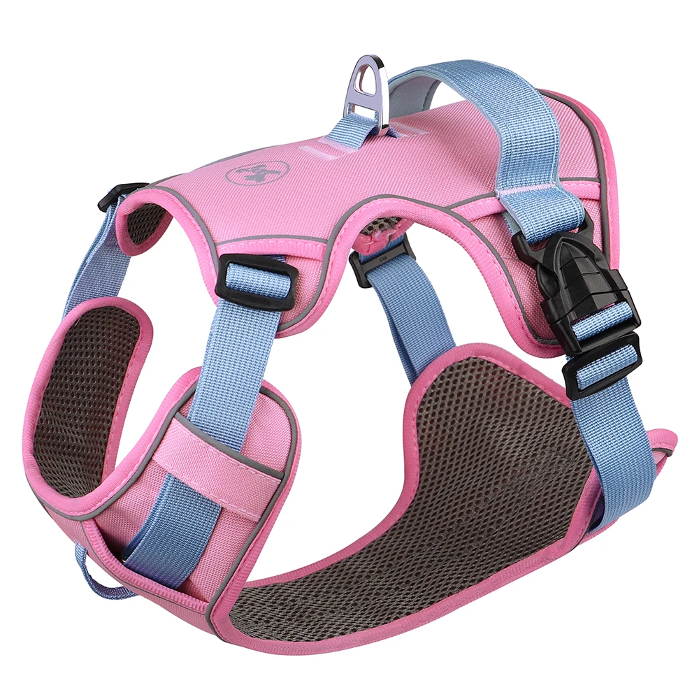 Zenwalk Aube – Harnais pour chien Collection élément – Rose, L respirant