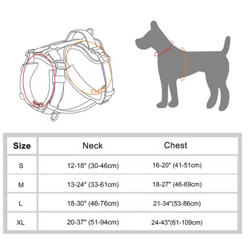 Zenwalk Acier – Harnais pour chien Collection élément fiable et respirant